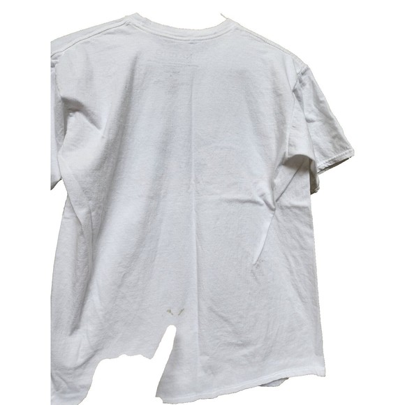 2002 White Naruto Shippuden T-Shirt Masashi Kishimoto Anime Size M - Picture 4 of 5